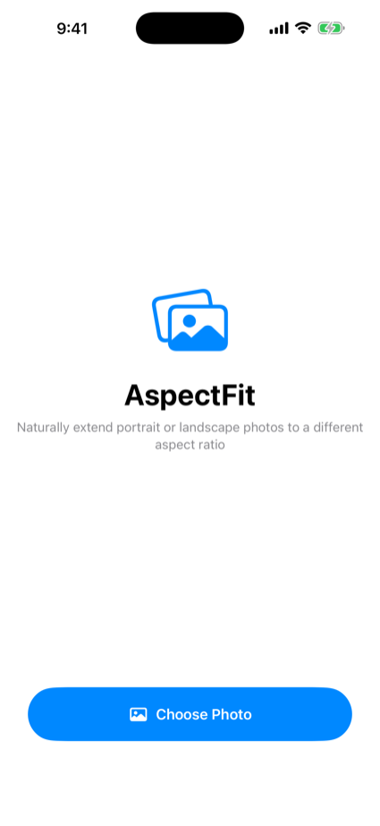 The ratio preset picker